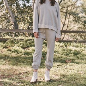 NWT The Great Warm Up Sweatpants- marled sage